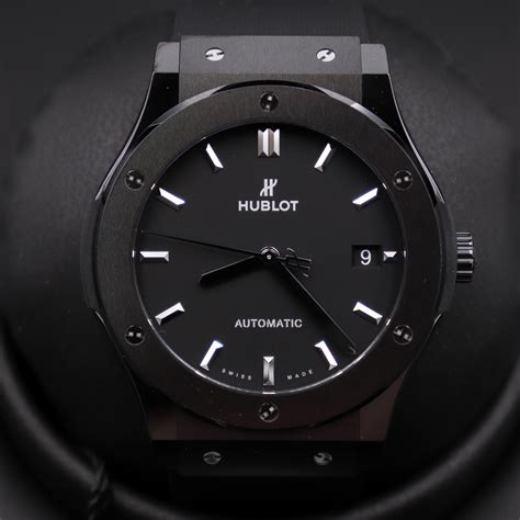 hublot classic fusion 45 black magic|Hublot classic fusion classico.